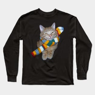 Cat in a scarf Long Sleeve T-Shirt